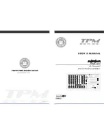 Topp Music Gear TPM8.2000 User Manual preview