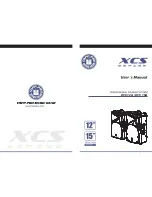 Topp Music Gear XCS 12A User Manual предпросмотр