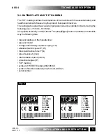 Preview for 7 page of TOPP ACK4 Installation And Use Instructions Manual