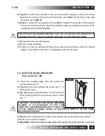 Предварительный просмотр 19 страницы TOPP C30S/230V Installation And Instructions Manual