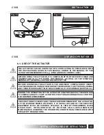 Предварительный просмотр 23 страницы TOPP C30S/230V Installation And Instructions Manual