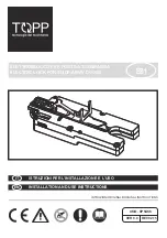 TOPP EB1 Installation And Use Instructions And Warnings preview