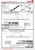 Preview for 8 page of TOPP M200 Instructions For Installation And Use Manual