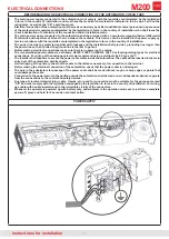 Preview for 12 page of TOPP M200 Instructions For Installation And Use Manual