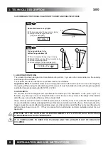 Предварительный просмотр 8 страницы TOPP S80 RWA Installation And Use Instructions Manual