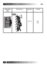 Предварительный просмотр 12 страницы TOPP S80 RWA Installation And Use Instructions Manual