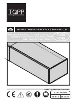 Preview for 1 page of TOPP T120 Instructions For Installation And Use Manual