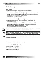 Preview for 36 page of TOPP T50 Installation And Use Instructions Manual