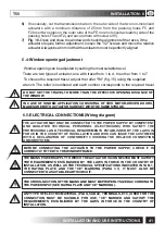 Preview for 41 page of TOPP T50 Installation And Use Instructions Manual