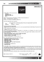 Preview for 5 page of TOPP T80 Installation And Use Instructions Manual