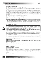 Preview for 32 page of TOPP T80 Installation And Use Instructions Manual