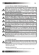 Preview for 38 page of TOPP T80 Installation And Use Instructions Manual