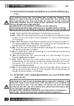 Preview for 76 page of TOPP T80 Installation And Use Instructions Manual