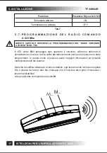 Предварительный просмотр 17 страницы TOPP TF24R Installation And Use Instructions Manual