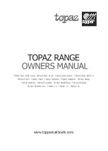 Preview for 1 page of Topper TOPAZ 12 Owner'S Manual