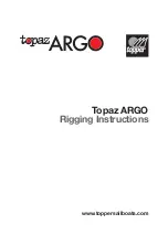 Preview for 1 page of Topper TOPAZ ARGO Rigging Instructions