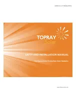 Предварительный просмотр 1 страницы Topray Solar TPSM5U Safety And Installation Manual