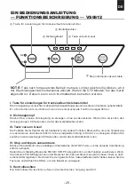 Предварительный просмотр 27 страницы toprime VS6611 User Manual