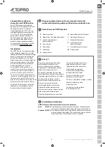 Preview for 7 page of TOPRO 814785 Instructions For Use Manual