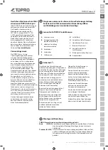 Preview for 13 page of TOPRO 814785 Instructions For Use Manual