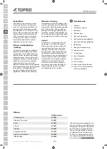 Preview for 24 page of TOPRO 814785 Instructions For Use Manual