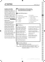 Preview for 25 page of TOPRO 814785 Instructions For Use Manual