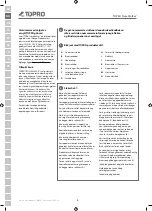 Preview for 10 page of TOPRO 815430 Instructions For Use Manual