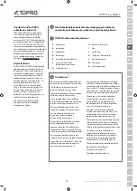 Preview for 25 page of TOPRO 815430 Instructions For Use Manual