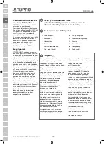 Предварительный просмотр 16 страницы TOPRO 815500 Instructions For Use Manual