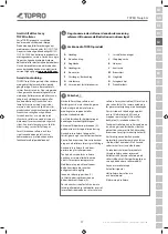 Preview for 21 page of TOPRO TROJA 5G Instructions For Use Manual