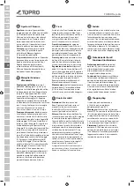 Preview for 32 page of TOPRO TROJA 5G Instructions For Use Manual