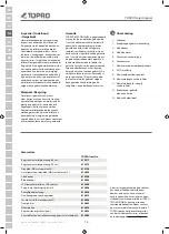 Preview for 18 page of TOPRO Troja Original Instructions For Use Manual