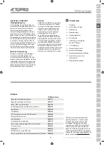 Preview for 21 page of TOPRO Troja Original Instructions For Use Manual