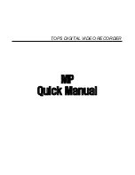 Tops MP 5016 Quick Manual preview