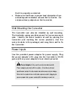 Preview for 9 page of TOPSCCC EX-9541N User Manual