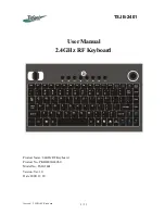 Topseed TSJE-2401 User Manual preview