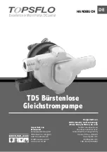 Preview for 13 page of Topsflo TD5 User Manual