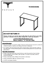 TOPSKY TS500030GRA Assembly Instructions preview