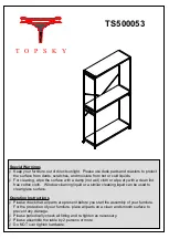 TOPSKY TS500053 Assembly Instructions Manual preview