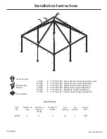 Предварительный просмотр 4 страницы TopTec Products Standard Frame Deluxe 20 x 20 Installation Instructions