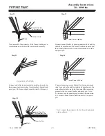 Preview for 10 page of Toptec FutureTrac Assembly Instructions Manual