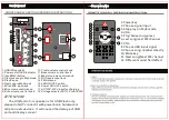 Предварительный просмотр 2 страницы Toptech ACE210 User Manual