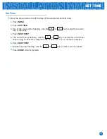 Preview for 9 page of Toptech T721 True Comfort III Installation Manual