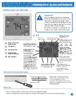 Preview for 3 page of Toptech TRUE COMFORT III T925 Installation Manual