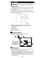 Предварительный просмотр 2 страницы Toptech TT-P-411 User Manual