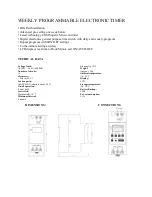 Toptronic TDDT7 Operating Instructions preview