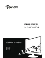 Topview EB1927WSL User Manual preview