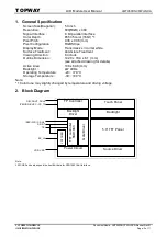 Предварительный просмотр 3 страницы TOPWAY DISPLAYS LMT050DNCFWU-NCA User Manual