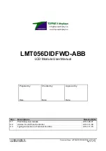 Topway LMT056DIDFWD-ABB User Manual preview