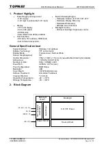 Preview for 3 page of Topway LMT056DIDFWD-ABN User Manual